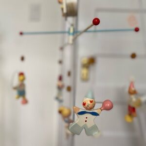 Rare! 1960s vintage nursery mobile with tag